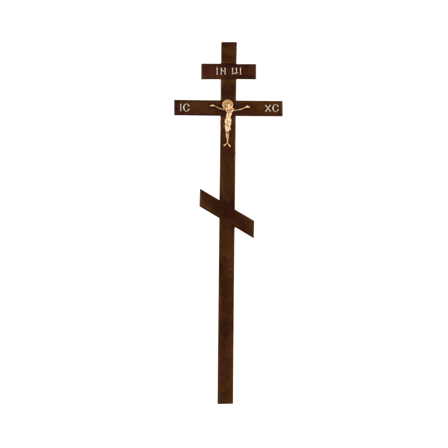 Крест простой 2м10см (темный; светлый) православный в Москве и Троицке